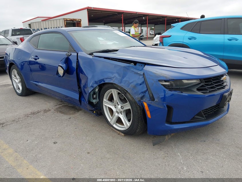 2019 Chevrolet Camaro VIN 1G1FB1RS9K0126271 IAAI salvage auction — RIGHT SIDE, Original (Texas), sold $5,950 on 2026-07-09 (photo 1)