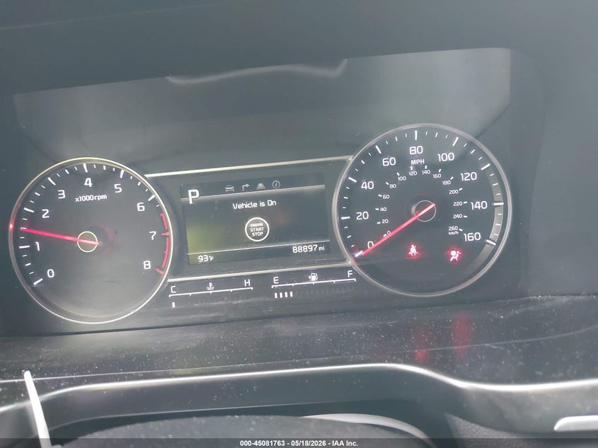 2022 Kia Sorento VIN 5XYRL4LC8NG143601 IAAI salvage auction — FRONT END, Salvage (Tennessee), sold $8,125 on 2026-07-28 (photo 7)