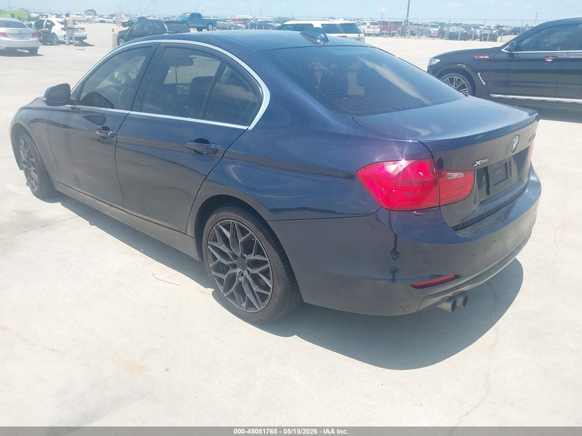 2014 BMW VIN WBA3B3G51ENR83448 IAAI salvage auction — WATER/FLOOD, Salvage (Texas), sold $350 on 2026-07-31 (photo 3)