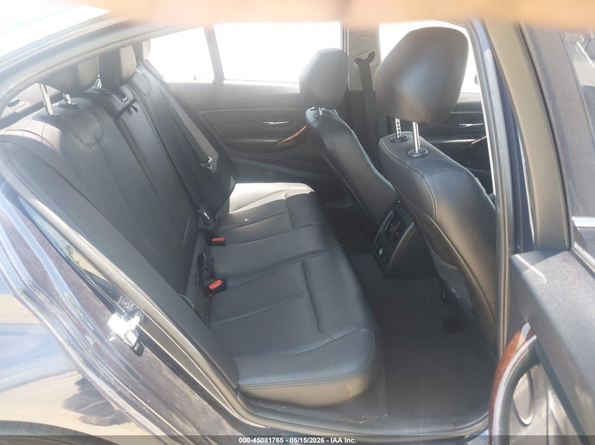 2014 BMW VIN WBA3B3G51ENR83448 IAAI salvage auction — WATER/FLOOD, Salvage (Texas), sold $350 on 2026-07-31 (photo 8)