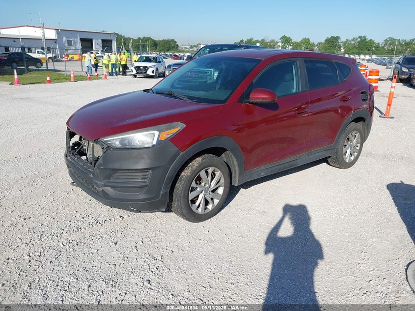 2019 Hyundai Tucson VIN KM8J2CA41KU937061 IAAI salvage auction — FRONT END, Salvage (Missouri), sold $1,900 on 2026-07-13 (photo 2)