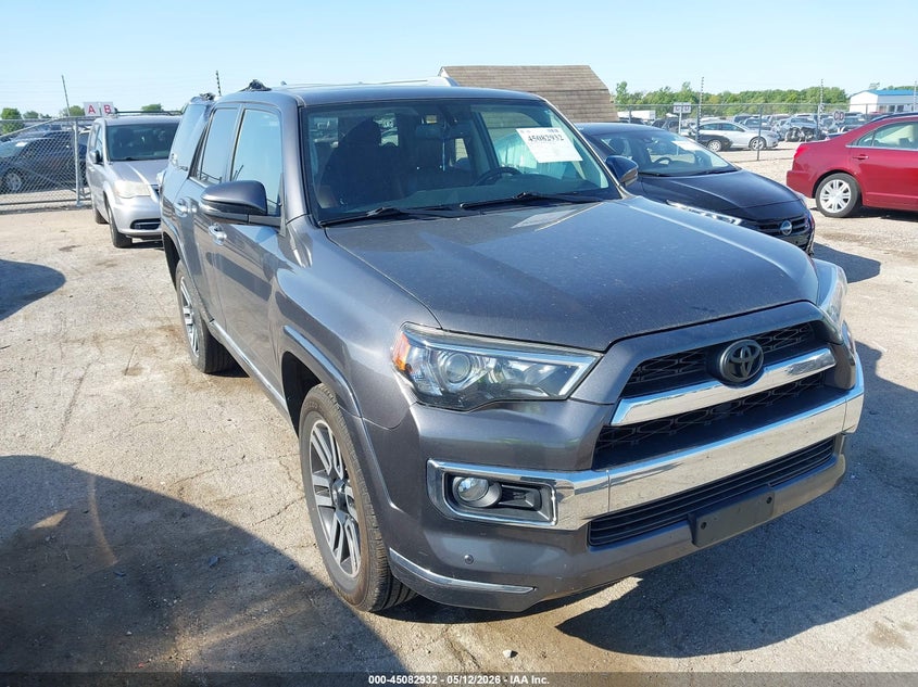 2016 Toyota 4runner VIN JTEBU5JR2G5392110 IAAI salvage auction — ROOF, Salvage (Illinois), sold $9,100 on 2026-07-22 (photo 1)