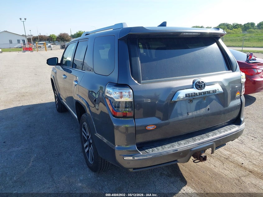 2016 Toyota 4runner VIN JTEBU5JR2G5392110 IAAI salvage auction — ROOF, Salvage (Illinois), sold $9,100 on 2026-07-22 (photo 3)