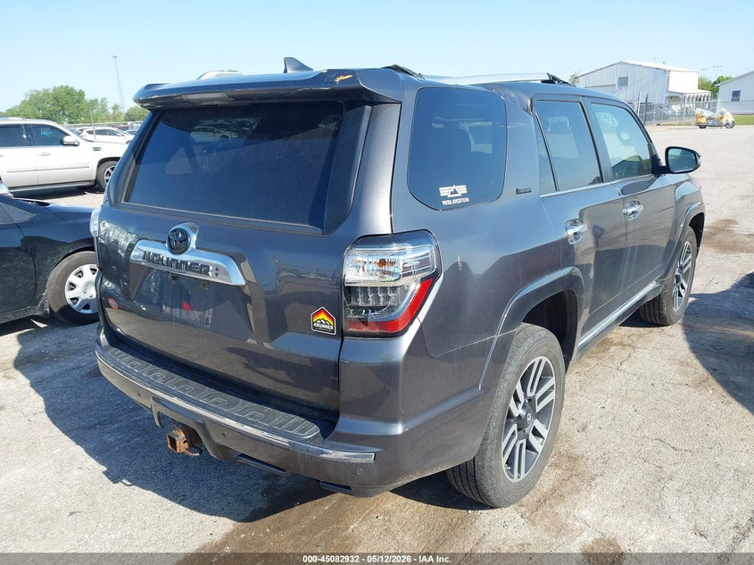 2016 Toyota 4runner VIN JTEBU5JR2G5392110 IAAI salvage auction — ROOF, Salvage (Illinois), sold $9,100 on 2026-07-22 (photo 4)