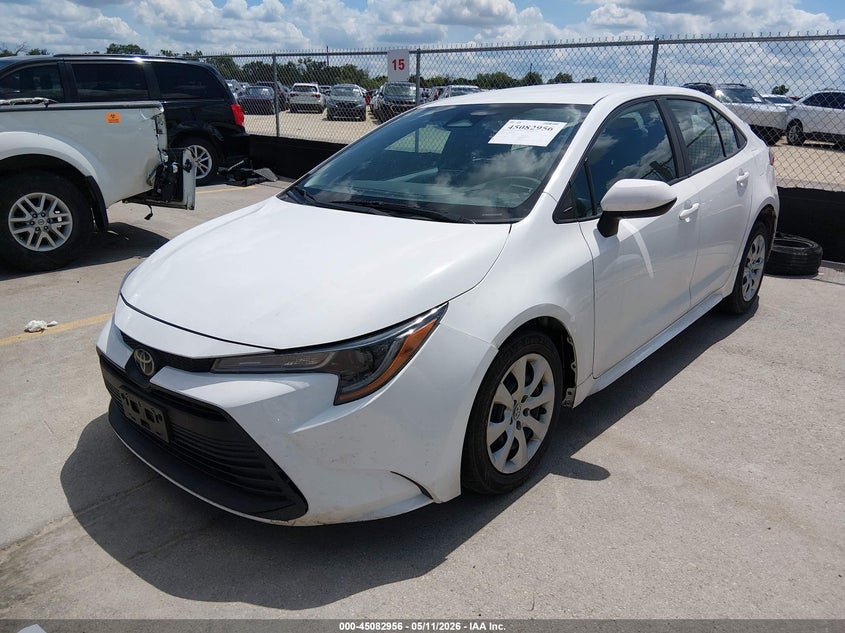 2023 Toyota Corolla VIN 5YFB4MDE6PP008307 IAAI salvage auction — RIGHT FRONT, Original (Texas), sold $8,800 on 2026-07-16 (photo 2)