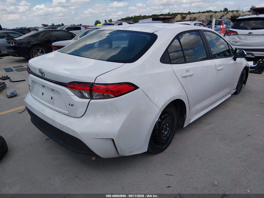 2023 Toyota Corolla VIN 5YFB4MDE6PP008307 IAAI salvage auction — RIGHT FRONT, Original (Texas), sold $8,800 on 2026-07-16 (photo 4)