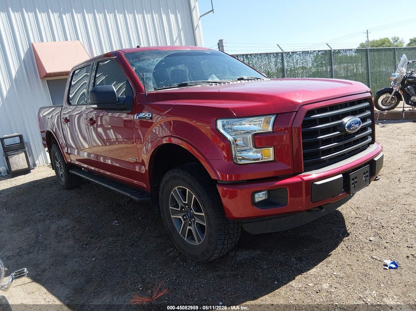 2016 Ford F-150 VIN 1FTEW1EG3GKF48380 — IAAI salvage auction photo