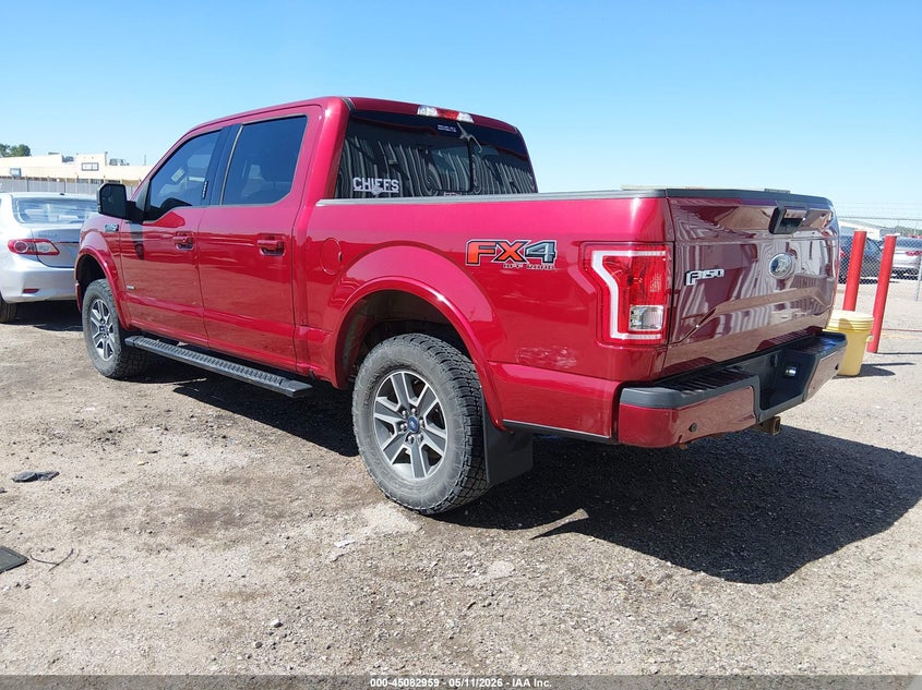 2016 Ford F-150 VIN 1FTEW1EG3GKF48380 IAAI salvage auction — HAIL, Salvage (Kansas), sold $9,625 on 2026-07-31 (photo 3)