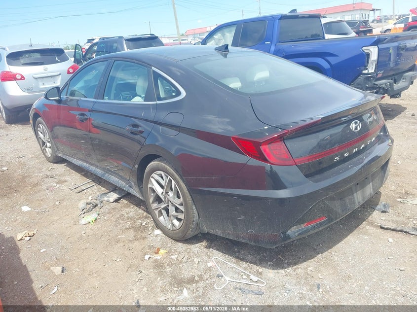 2023 Hyundai Sonata VIN KMHL64JA1PA316145 IAAI salvage auction — RIGHT SIDE, Salvage (Idaho), sold $4,200 on 2026-07-23 (photo 3)