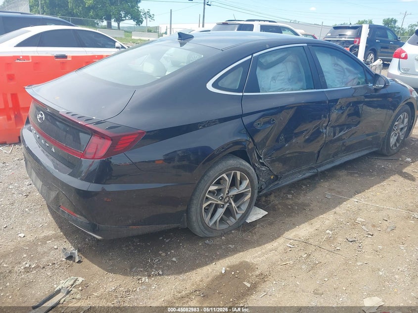 2023 Hyundai Sonata VIN KMHL64JA1PA316145 IAAI salvage auction — RIGHT SIDE, Salvage (Idaho), sold $4,200 on 2026-07-23 (photo 4)