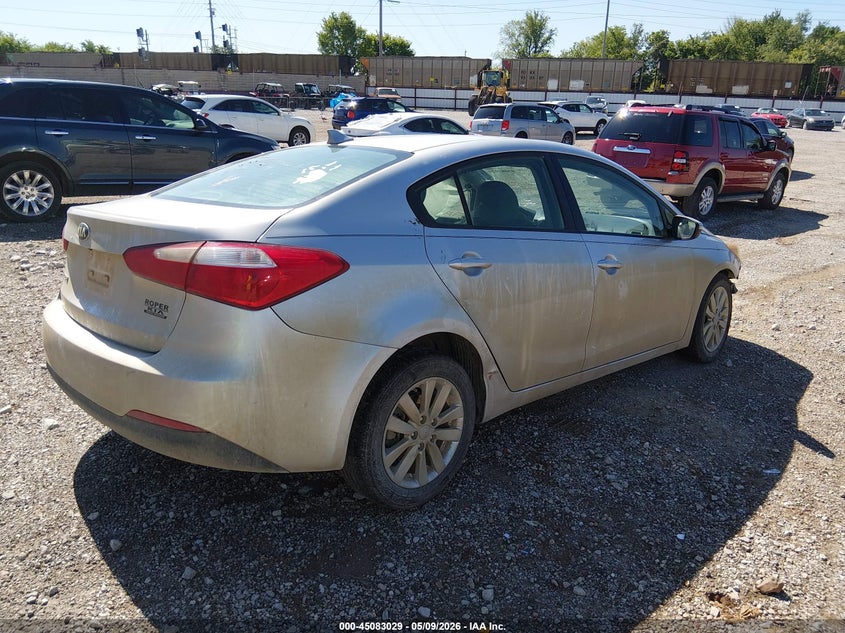 2016 Kia Forte VIN KNAFX4A68G5455012 IAAI salvage auction — FRONT END, Salvage (Missouri), sold $350 on 2026-08-23 (photo 4)