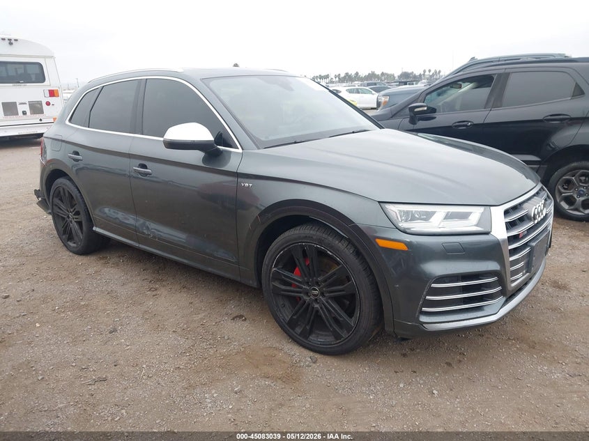 2018 Audi Sq5 VIN WA1A4BFY1J2036488 IAAI salvage auction — RIGHT REAR, Salvage (California), sold $8,200 on 2026-07-06 (photo 1)