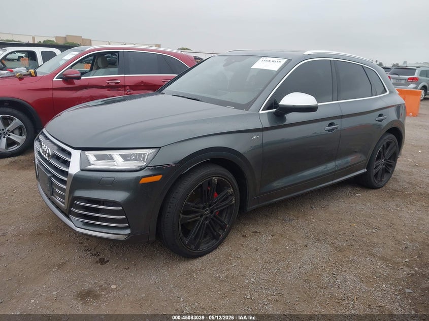2018 Audi Sq5 VIN WA1A4BFY1J2036488 IAAI salvage auction — RIGHT REAR, Salvage (California), sold $8,200 on 2026-07-06 (photo 2)