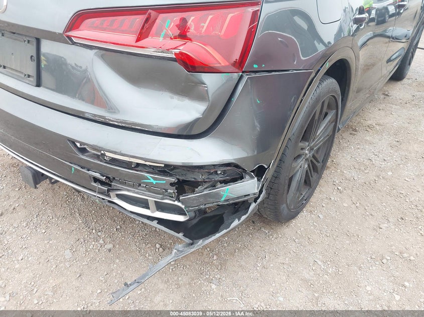 2018 Audi Sq5 VIN WA1A4BFY1J2036488 IAAI salvage auction — RIGHT REAR, Salvage (California), sold $8,200 on 2026-07-06 (photo 6)