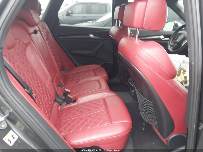 2018 Audi Sq5 VIN WA1A4BFY1J2036488 IAAI salvage auction — RIGHT REAR, Salvage (California), sold $8,200 on 2026-07-06 (photo 8)