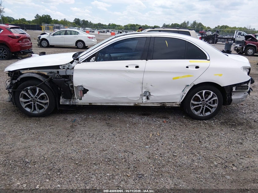 2018 Mercedes-benz C-klasse VIN WDDWF4KB5JR414702 IAAI salvage auction — LEFT SIDE, Salvage Title, sold $4,500 on 2026-08-01 (photo 6)