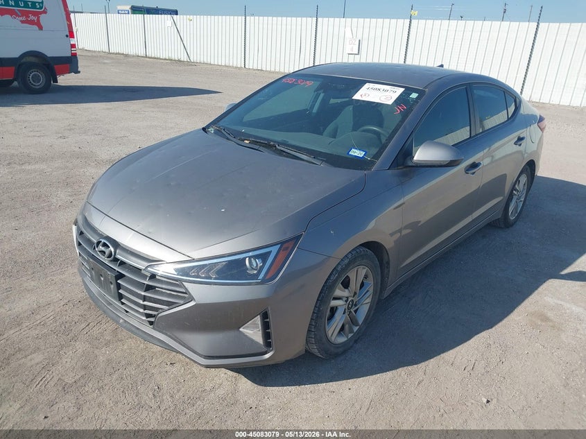 2020 Hyundai Elantra VIN KMHD84LF5LU031772 IAAI salvage auction — HAIL, Original (Texas), sold $2,250 on 2026-07-29 (photo 2)