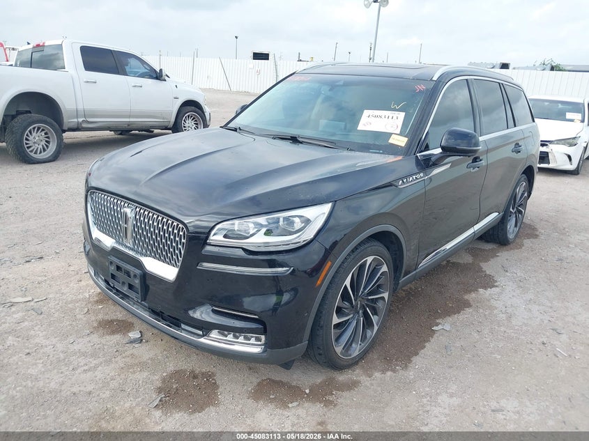 2020 Lincoln Aviator VIN 5LM5J7XC4LGL04657 IAAI salvage auction — HAIL, Original (Texas), sold $13,200 on 2026-07-15 (photo 2)