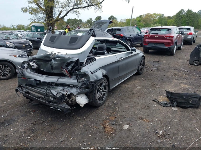 2019 Mercedes-benz VIN WDDWK6EB7KF799444 IAAI salvage auction — FRONT & REAR, Salvage Title, sold $2,150 on 2026-07-28 (photo 4)