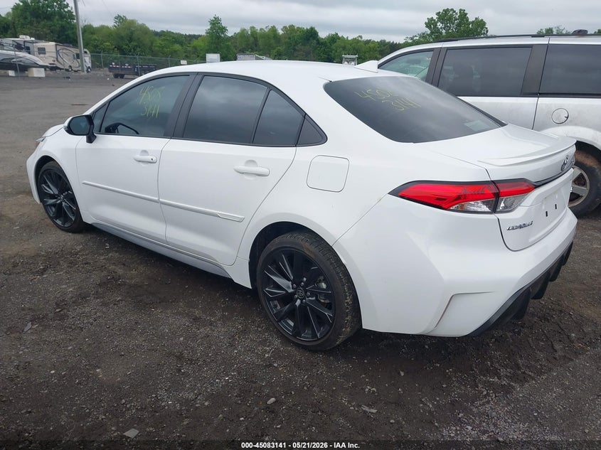 2025 Toyota Corolla VIN 5YFS4MCE0SP236250 IAAI salvage auction — RIGHT FRONT, Salvage (Virginia), sold $7,050 on 2026-07-21 (photo 3)