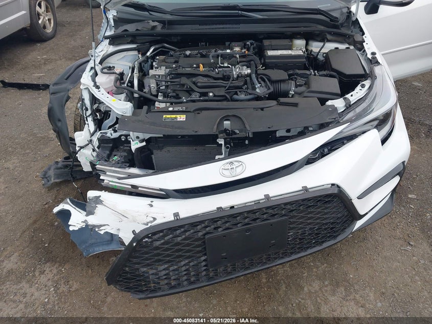 2025 Toyota Corolla VIN 5YFS4MCE0SP236250 IAAI salvage auction — RIGHT FRONT, Salvage (Virginia), sold $7,050 on 2026-07-21 (photo 6)