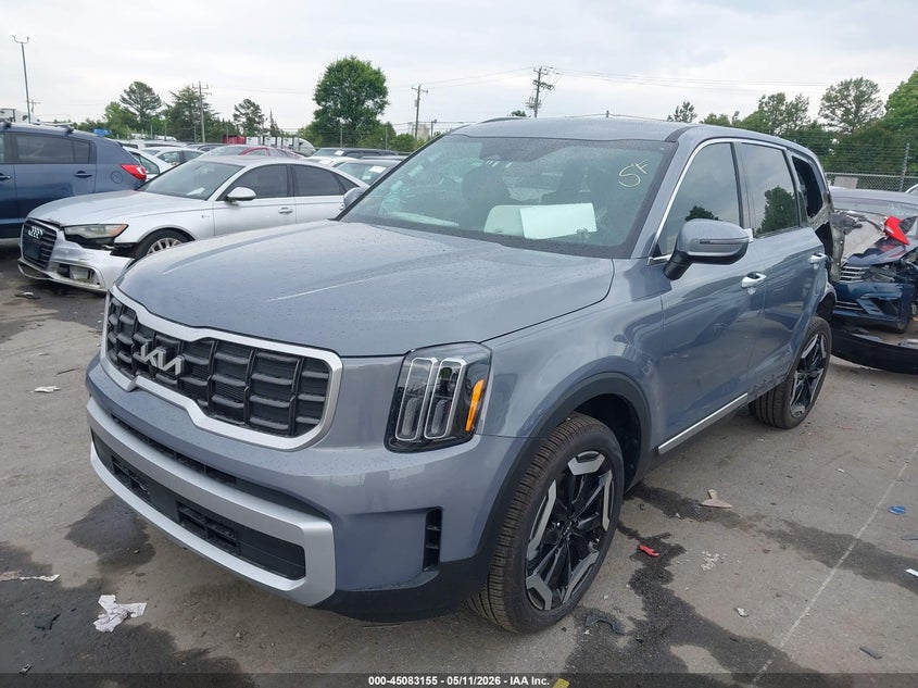 2025 Kia Telluride VIN 5XYP6DGC2SG717890 IAAI salvage auction — REAR END, Salvage (North Carolina), sold $12,500 on 2026-07-13 (photo 2)