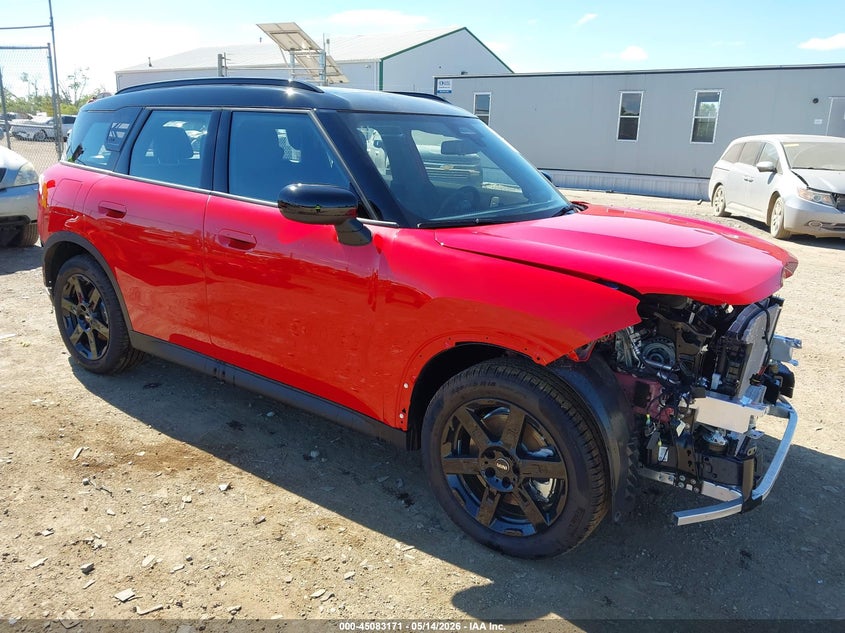 2026 Mini Countryman VIN WMZ23GA09T7U54931 IAAI salvage auction — FRONT & REAR, Salvage (Ohio), sold $11,300 on 2026-07-13 (photo 1)
