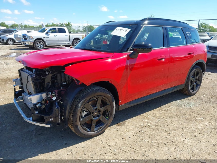 2026 Mini Countryman VIN WMZ23GA09T7U54931 IAAI salvage auction — FRONT & REAR, Salvage (Ohio), sold $11,300 on 2026-07-13 (photo 2)