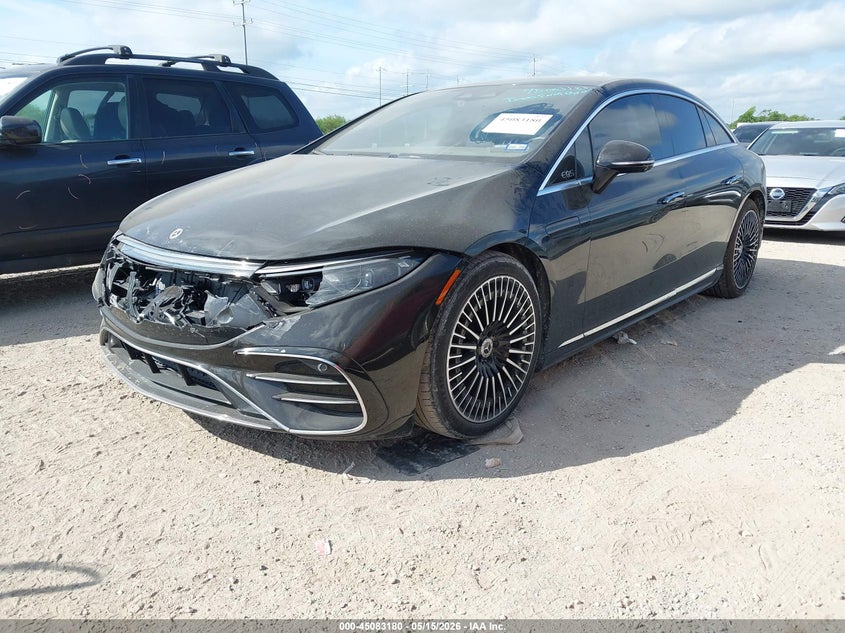 2023 Mercedes-benz Eqs VIN W1KCG2DBXPA033212 IAAI salvage auction — FRONT END, Salvage (Texas), sold $16,200 on 2026-07-06 (photo 2)