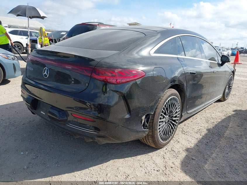 2023 Mercedes-benz Eqs VIN W1KCG2DBXPA033212 IAAI salvage auction — FRONT END, Salvage (Texas), sold $16,200 on 2026-07-06 (photo 4)