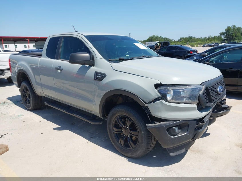 2022 Ford Ranger VIN 1FTER1EH9NLD01114 IAAI salvage auction — FRONT END, Salvage (Texas), sold $5,450 on 2026-07-09 (photo 1)