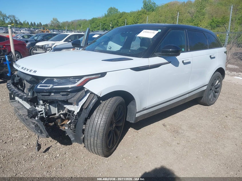 2020 Land rover Range rover velar VIN SALYK2EX2LA291655 IAAI salvage auction — FRONT END, Salvage (Illinois), sold $14,000 on 2026-07-15 (photo 2)