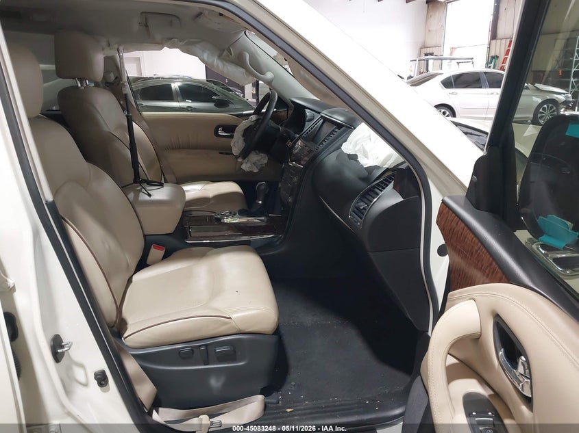 2020 Nissan Armada VIN JN8AY2NFXL9360967 IAAI salvage auction — LEFT REAR, Salvage (North Carolina), sold $6,975 on 2026-08-01 (photo 5)