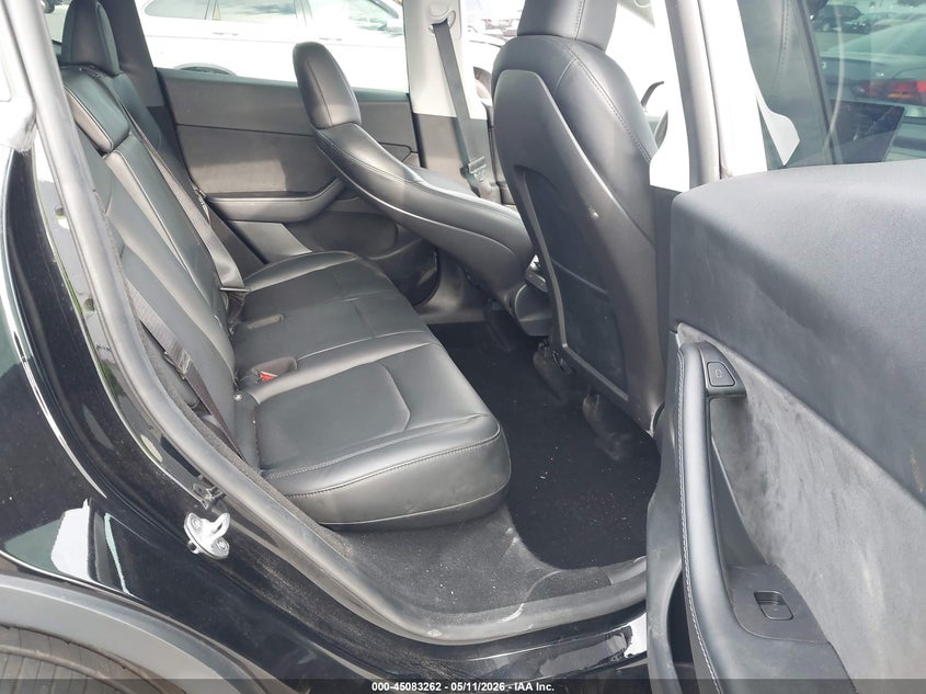 2022 Tesla Model y VIN 7SAYGDEE4NA006080 IAAI salvage auction — LEFT FRONT, Certificate Of Destruction (Florida), sold $11,000 on 2026-07-23 (photo 8)
