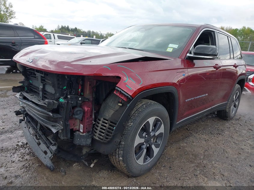 2023 Jeep Grand cherokee VIN 1C4RJYB68PC649414 IAAI salvage auction — FRONT END, Mv-907A (New York), sold $10,450 on 2026-07-30 (photo 2)