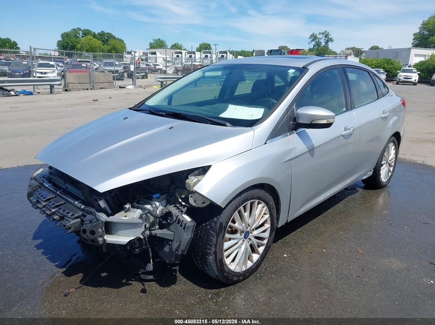 2017 Ford Focus VIN 1FADP3J29HL238086 IAAI salvage auction — FRONT END, Salvage Title, sold $625 on 2026-07-31 (photo 2)