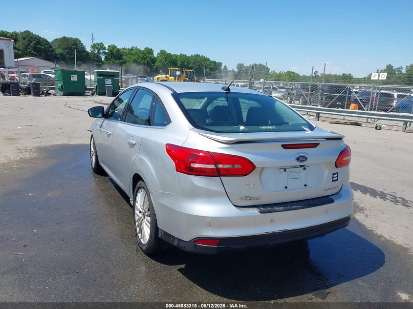 2017 Ford Focus VIN 1FADP3J29HL238086 IAAI salvage auction — FRONT END, Salvage Title, sold $625 on 2026-07-31 (photo 3)