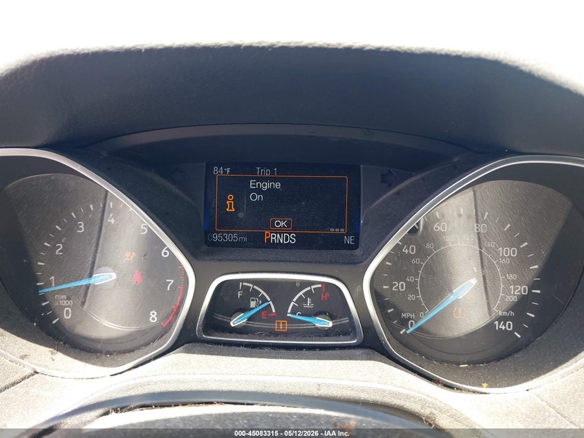 2017 Ford Focus VIN 1FADP3J29HL238086 IAAI salvage auction — FRONT END, Salvage Title, sold $625 on 2026-07-31 (photo 7)