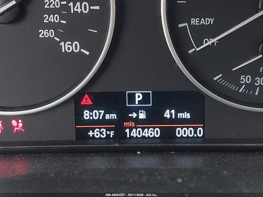 2013 BMW 3er VIN WBA3B1C51DK128131 IAAI salvage auction — FRONT END, Salvage (North Carolina), sold $1,150 on 2026-08-17 (photo 7)