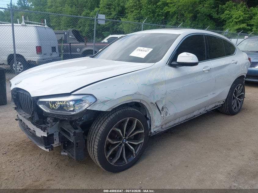 2021 BMW X4 VIN 5UX2V1C03M9G26656 IAAI salvage auction — FRONT & REAR, Salvage - Greater Than 75% (Maryland), sold $9,600 on 2026-07-21 (photo 2)