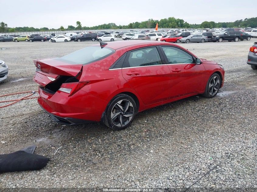 2023 Hyundai Elantra VIN KMHLP4AG7PU494805 IAAI salvage auction — LEFT SIDE, Salvage (Georgia), sold $3,700 on 2026-07-30 (photo 4)