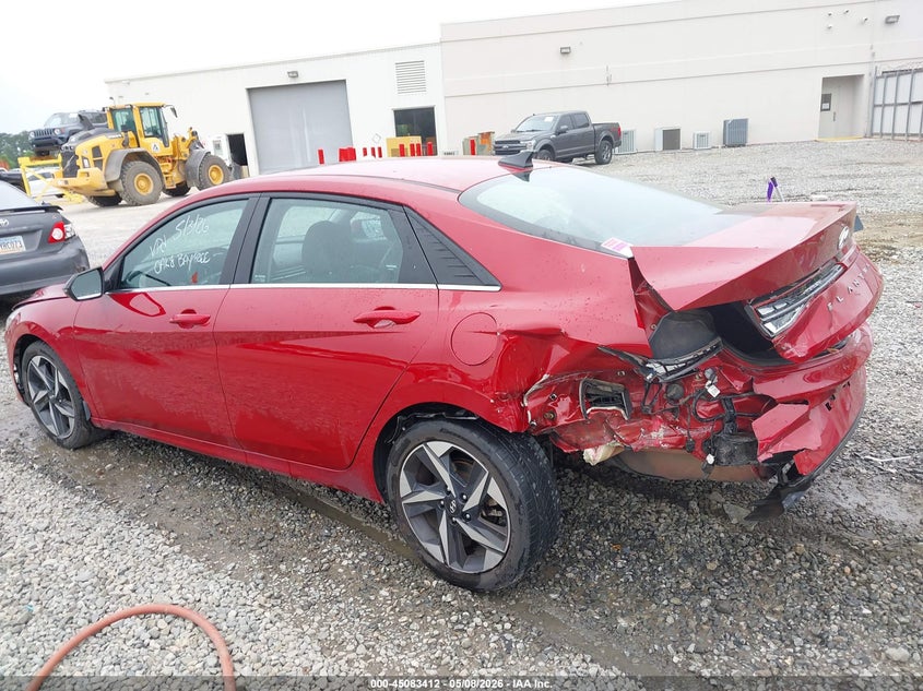 2023 Hyundai Elantra VIN KMHLP4AG7PU494805 IAAI salvage auction — LEFT SIDE, Salvage (Georgia), sold $3,700 on 2026-07-30 (photo 6)