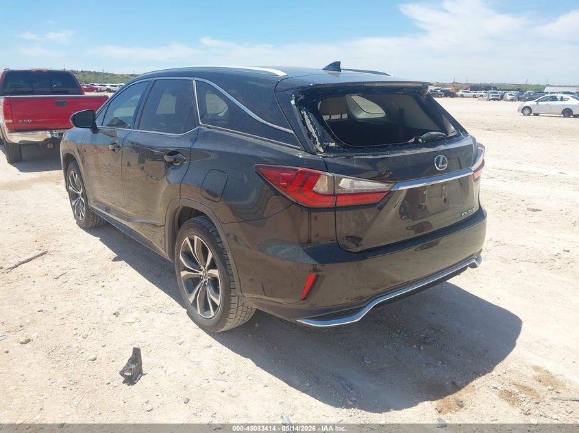 2019 Lexus Rx VIN JTJGZKCA1K2012456 IAAI salvage auction — HAIL, Original (Texas), sold $14,500 on 2026-07-09 (photo 3)