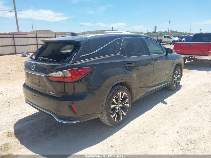 2019 Lexus Rx VIN JTJGZKCA1K2012456 IAAI salvage auction — HAIL, Original (Texas), sold $14,500 on 2026-07-09 (photo 4)