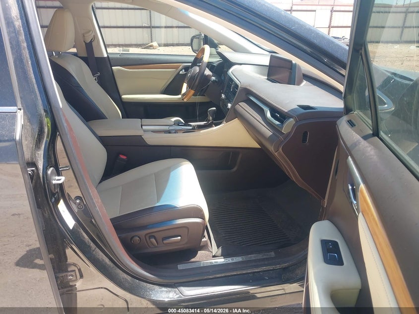 2019 Lexus Rx VIN JTJGZKCA1K2012456 IAAI salvage auction — HAIL, Original (Texas), sold $14,500 on 2026-07-09 (photo 5)