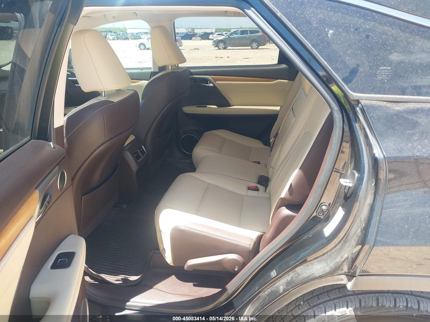 2019 Lexus Rx VIN JTJGZKCA1K2012456 IAAI salvage auction — HAIL, Original (Texas), sold $14,500 on 2026-07-09 (photo 8)