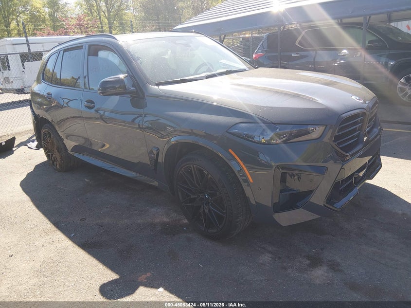2026 BMW X5 m VIN 5YM13ET00T9283527 IAAI salvage auction — LEFT SIDE, Salvage (Connecticut), sold $71,250 on 2026-07-06 (photo 1)