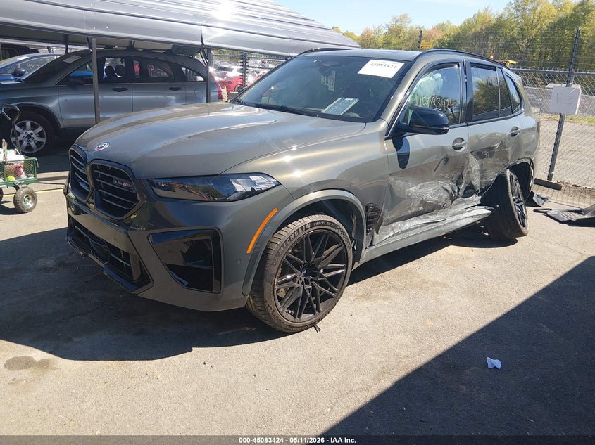 2026 BMW X5 m VIN 5YM13ET00T9283527 IAAI salvage auction — LEFT SIDE, Salvage (Connecticut), sold $71,250 on 2026-07-06 (photo 2)