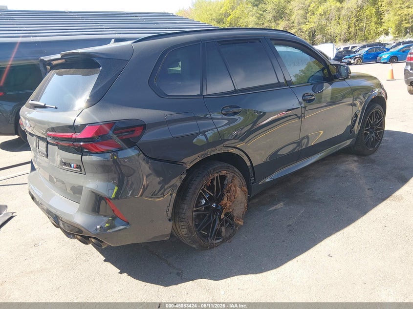 2026 BMW X5 m VIN 5YM13ET00T9283527 IAAI salvage auction — LEFT SIDE, Salvage (Connecticut), sold $71,250 on 2026-07-06 (photo 4)