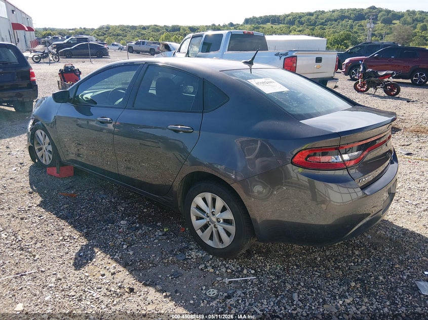 2015 Dodge Dart VIN 1C3CDFDH1FD146658 IAAI salvage auction — FRONT END, Clear (Arkansas), sold $1,600 on 2026-07-09 (photo 3)